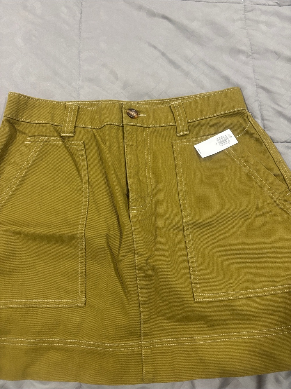 Old Navy Olive and Rust Orange Mini Skirts Duo - Picture 2 of 6